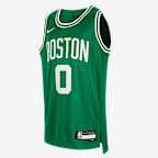 Jayson Tatum Boston Celtics 2023/24 Icon Edition Nike NBA Swingman Trikot (ältere Kinder) - Clover
