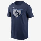 New York Yankees Icon Men's Nike MLB T-Shirt - Navy