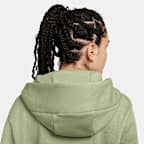 Sudadera con gorro con cierre completo larga oversized para mujer Nike Sportswear Phoenix Fleece