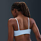 Sport-BH med lätt stöd utan vaddering Nike Form för kvinnor