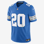 Barry Sanders Detroit Lions Men's Nike Dri-FIT NFL Limited Football Jersey - Blue