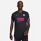 เสื้อฟุตบอลแขนสั้นผู้ชาย Nike Dri-FIT FC Barcelona Strike