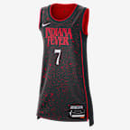 Aliyah Boston Indiana Fever x Stranger Things 2025 Rebel Edition Women’s Nike Dri-FIT WNBA Victory Jersey - Black/University Red