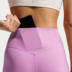 나이키 젠비 여성 하이웨이스트 7/8 노 프론트 심 레깅스