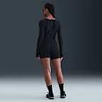 Nike Pro Women's Dri-FIT Cropped Long-Sleeve Top