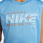 Conjunto de shorts de dos piezas con estampado Rhythm para niños talla pequeña Nike Dri-FIT