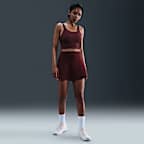 Nike Zenvy Rib Women's Light-Support Padded Longline Sports Bra