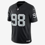 Maxx Crosby Las Vegas Raiders Men's Nike Dri-FIT NFL Limited Jersey - Black