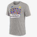 Playera Nike de la MLB para hombre Seattle Mariners Cooperstown Retro