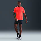 Playera de correr de manga corta Dri-FIT UV para hombre Nike Miler