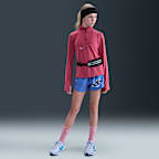 Nike One Big Kids' (Girls') Woven High-Waisted Shorts