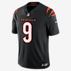 Joe Burrow Cincinnati Bengals Men's Nike Dri-FIT NFL Limited Jersey - Black
