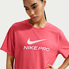 T-shirt ample Nike Pro pour femme