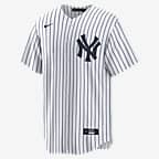 Camiseta de béisbol Replica para hombre MLB New York Yankees (Derek Jeter) - Blanco