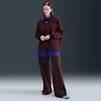 Sudadera oversized de cuello redondo para mujer Nike Sportswear Phoenix Fleece