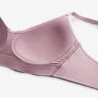 สปอร์ตบราผู้หญิงซัพพอร์ตระดับต่ำเสริมฟองน้ำดีไซน์ปรับเปลี่ยนได้ Nike Alate Minimalist