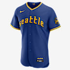 MLB Seattle Mariners City Connect (Julio Rodriguez) Men's Authentic Baseball Jersey