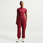 Nike Sportswear Chill Knit Women's Slim Short-Sleeved Cropped T-Shirt