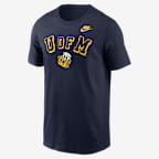 Michigan Legacy Nickname Men's Nike College T-Shirt - Navy