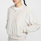 Nike Sportswear Chill Knit Women's Loose Velour Full-Zip Hoodie