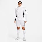 Playera de fútbol de medio cierre Dri-FIT para hombre Nike Academy