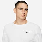 Playera de manga larga Dri-FIT con protección contra los rayos UV para hombre Nike Swim Hydroguard Essential