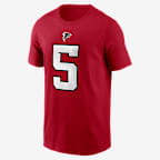 Drake London Atlanta Falcons Men's Nike NFL T-Shirt - Red