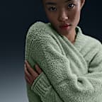 ナイキ スポーツウェア フェニックス コージー ブークレ ウィメンズ オーバーサイズド ニット カーディガン