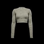 Playera de manga larga de tejido Knit ajustada para mujer Nike Sportswear Phoenix Cozy Bouclé