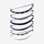 Nike Printed Headbands (6-Pack)