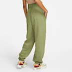 Pants de entrenamiento oversized de tiro alto para mujer Nike Sportswear Phoenix Fleece