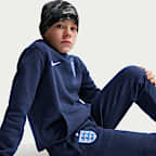 Joggers de fútbol Nike England Club Fleece para niño talla grande