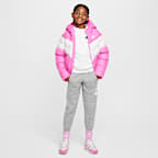 ナイキ スポーツウェア ジュニア シンセティックフィル フーデッド ジャケット