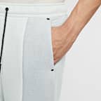 กางเกงขายาวผ้าฟลีซทรงเปิดชายแบบคัลเลอร์บล็อคผู้ชาย Nike Tech