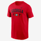 Georgia Primetime Football Icon Men's Nike College T-Shirt - Red