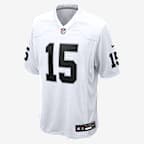 Jersey Nike de la NFL Game para hombre Fernando Mendoza Las Vegas Raiders 2026 NFL Draft First Round Pick - Blanco
