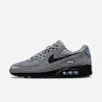 Smoke Grey/Light Photo Blue/Metallic Silver/Zwart
