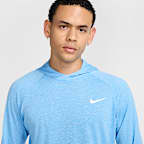 Playera con gorro de manga larga Dri-FIT UV para hombre Nike Swim Hydroguard Essential