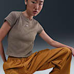 Nike Sportswear Women's Tight Ribbed Short-Sleeve T-Shirt