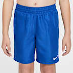 Shorts de playa o alberca con forro de ropa interior de 15 cm para niño talla grande Nike Swim Breaker Essential