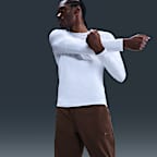 Pants versátiles Dri-FIT de pierna entallada para hombre Nike Unlimited