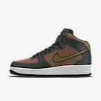 Nike Air Force 1 Mid By You Custom Men's Shoes - Multi-Color/Multi-Color/Multi-Color