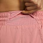 Nike Dri-FIT One Swoosh Women's Mid-Rise Brief-Lined Running Shorts