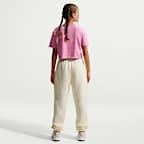 Nike Sportswear Club Fleece Girls' Loose Graphic Trousers
