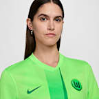 VfL Wolfsburg 2024/25 Stadium Home Women's Nike Dri-FIT Football Replica Shirt