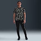 Ανδρική ποδοσφαιρική κοντομάνικη μπλούζα προθέρμανσης Nike Dri-FIT Τσέλσι Academy Pro