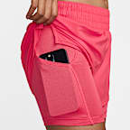 Nike Dri-FIT One Women's Mid-rise 8cm (approx.) 2-in-1 Shorts