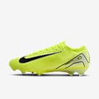 Nike Mercurial Vapor 16 Elite FG Low-Top Football Boot - Volt/Black