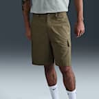 Krótkie męskie bojówki z tkaniny Nike Club