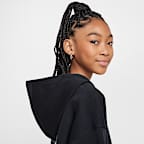 Nike Sportswear Club Fleece Girls' Oversized Pullover Hoodie